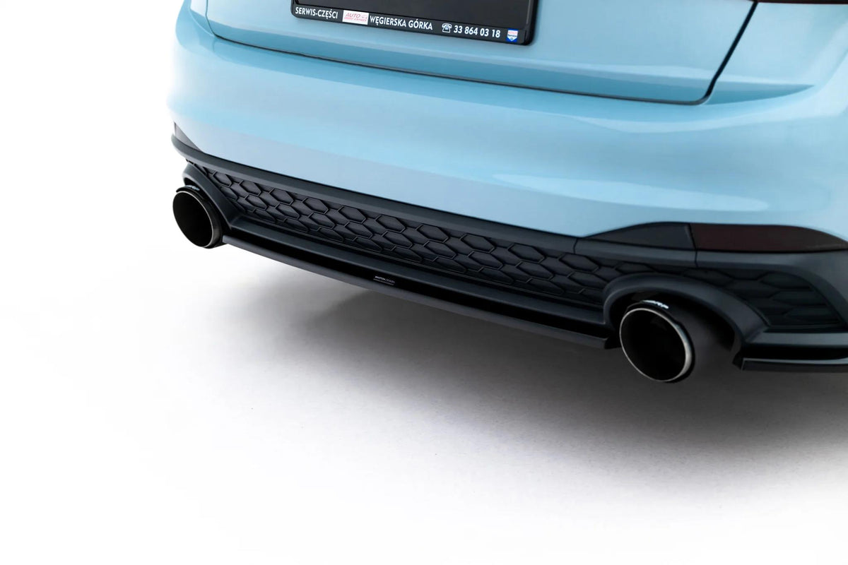 Heckansatz VW Jetta GLI Mk7 Facelift 2 schwarz Hochglanz – Ansicht 3