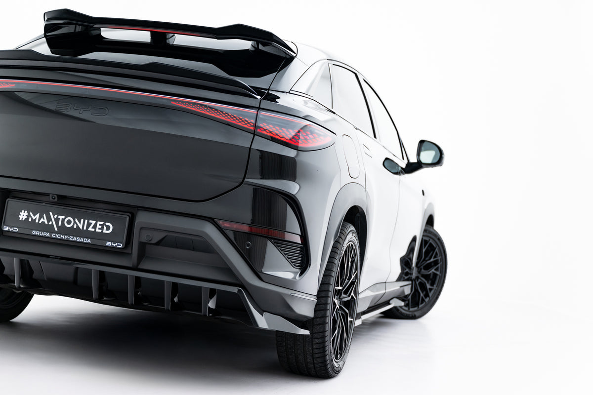 Street+ Mittlerer Diffusor RACE passend für BYD Sealion 7 Mk1 schwarz Hochglanz – Ansicht 4