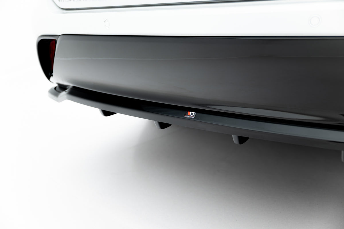 Street+ Mittlerer Diffusor RACE passend für Toyota Highlander Mk4 schwarz Hochglanz – Ansicht 4