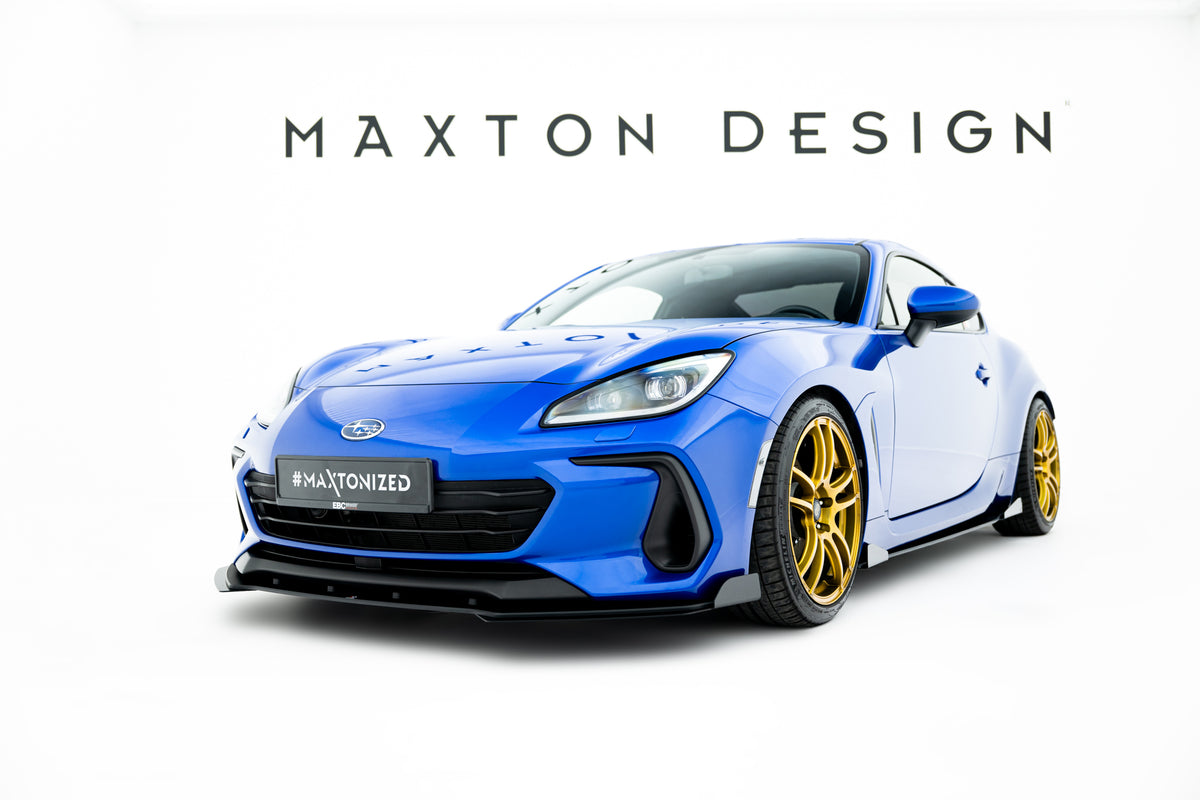 Front Stoßstange Flaps passend für Flaps Subaru BRZ Mk2 schwarz Hochglanz – Ansicht 5