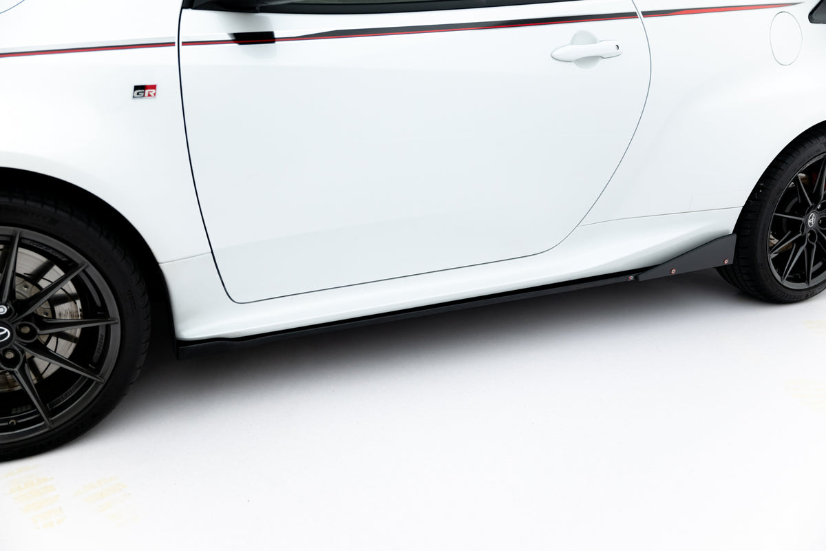 Street+ Seitenschweller Leisten V.2 passend für + Flaps passend für Toyota GR Yaris Mk4 – Ansicht 3