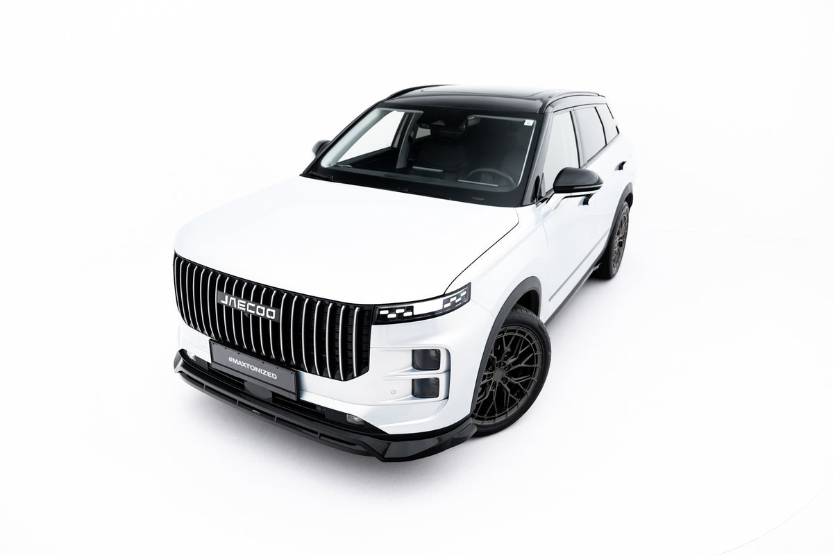 Street+ Spoilerlippe Front Ansatz passend für Jaecoo 7 Mk1 schwarz Hochglanz – Ansicht 3