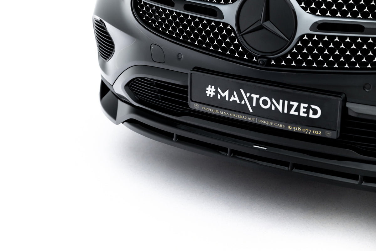 Street+ Spoilerlippe Front Ansatz passend für Mercedes-Benz GLC Coupe C254 schwarz Hochglanz – Ansicht 5