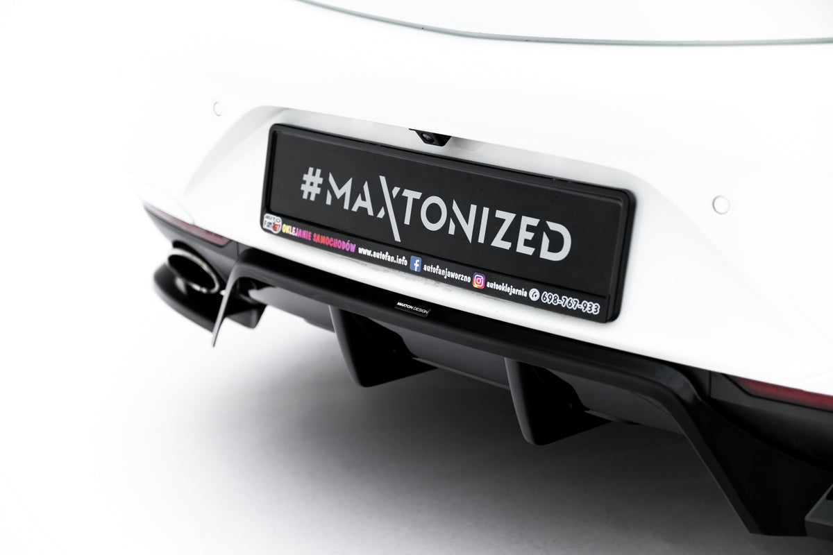 Street+ Mittlerer Diffusor RACE passend für Opel Insignia OPC-Line Mk2 schwarz Hochglanz – Ansicht 3