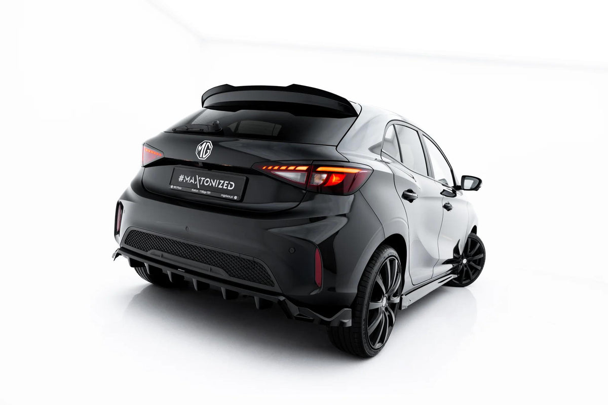 Street+ Mittlerer Diffusor RACE passend für MG 3 Mk1 schwarz Hochglanz – Ansicht 1
