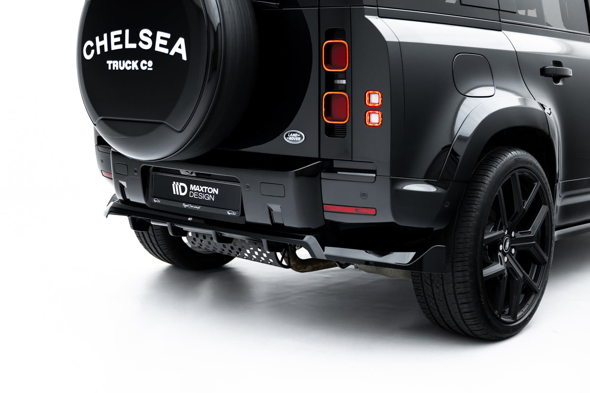 Street+ Mittlerer Diffusor RACE passend für Land Rover Defender Mk4 schwarz Hochglanz – Ansicht 2