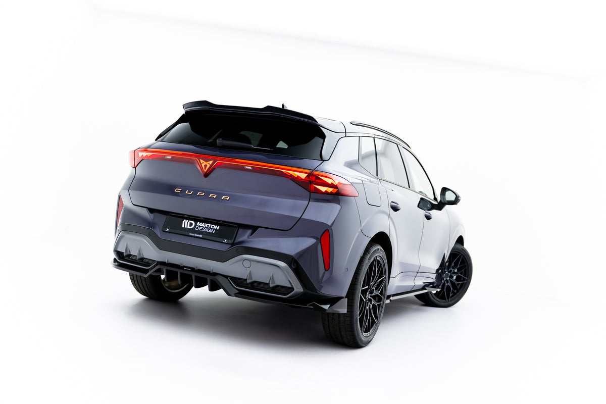 Street+ Mittlerer Diffusor RACE passend für V.1 Cupra Terramar Mk1 (Version ohne Anhängerkupplung) schwarz Hochglanz – Ansicht 8