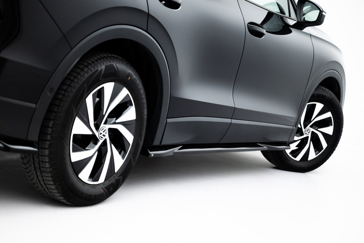 Street+ Seitenschweller Leisten passend für VW Tiguan Mk3 schwarz Hochglanz – Ansicht 4