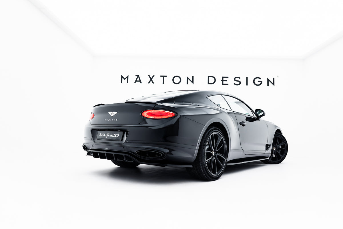Heckspoiler Lippe  Bentley Continental GT Coupe Mk3 schwarz Hochglanz – Ansicht 6