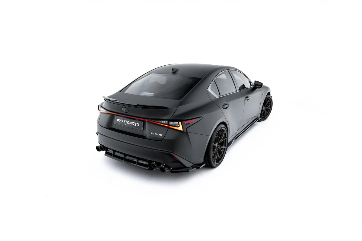 Heckspoiler Lippe Lexus IS 500 Mk3 Facelift 2 (XE30) schwarz Hochglanz – Ansicht 2