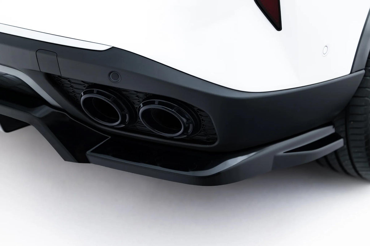Street+ Mittlerer Diffusor RACE passend für Omoda 9 Mk1 schwarz Hochglanz – Ansicht 5