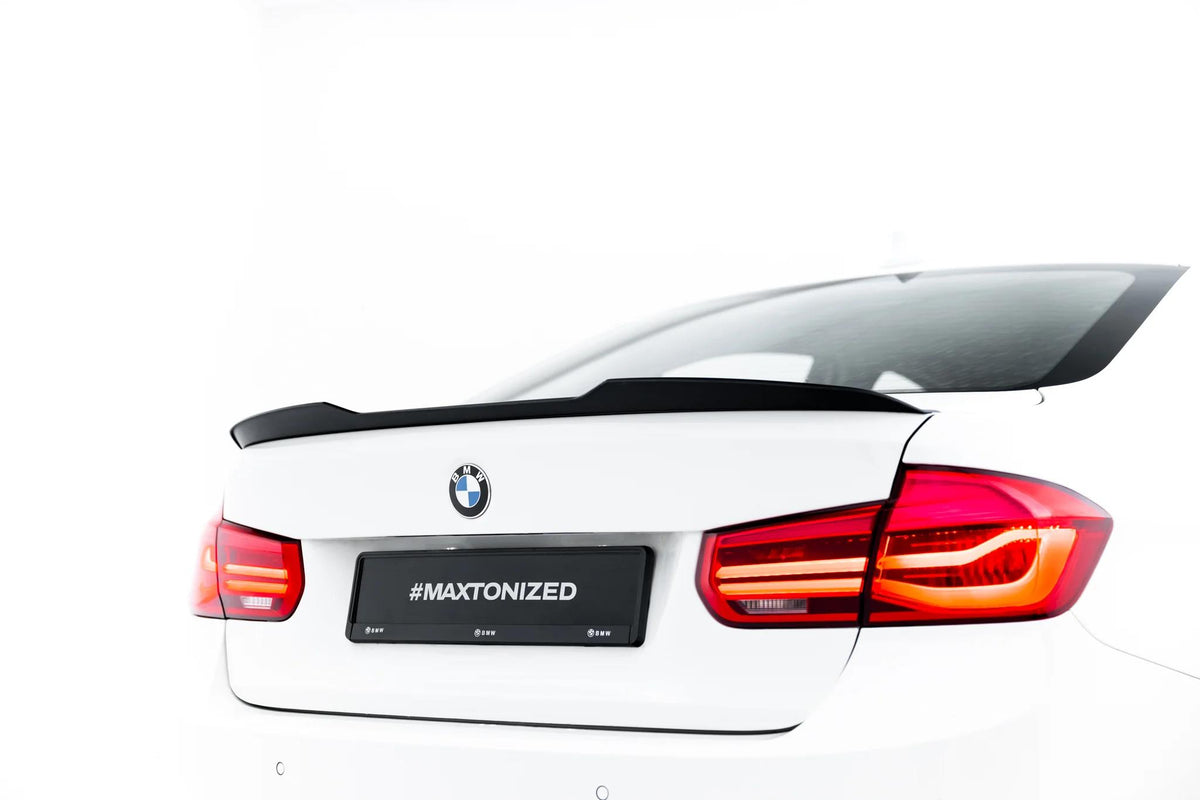 Heckspoiler Lippe BMW 3er Sportline Limousine F30 schwarz Hochglanz – Ansicht 2
