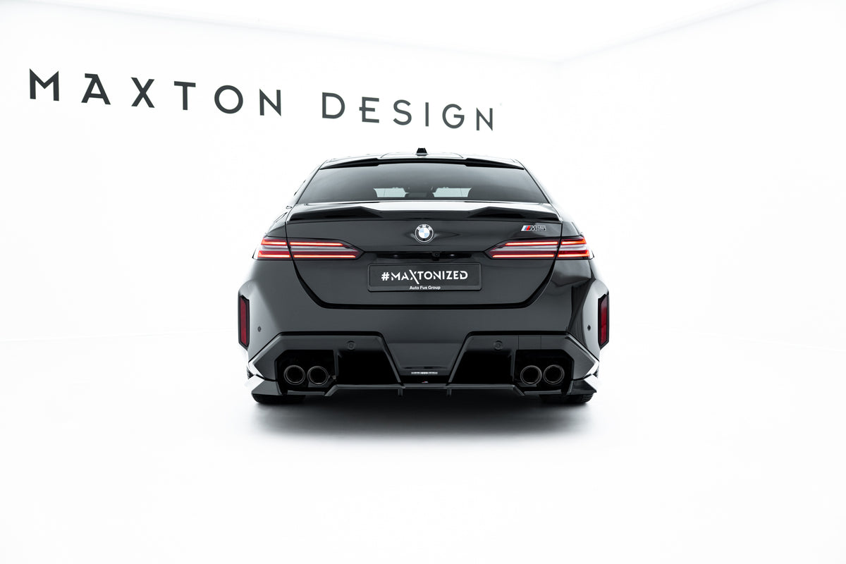 Street+ Mittlerer Diffusor RACE passend für BMW M5 Limousine / Touring G90 schwarz Hochglanz – Ansicht 8