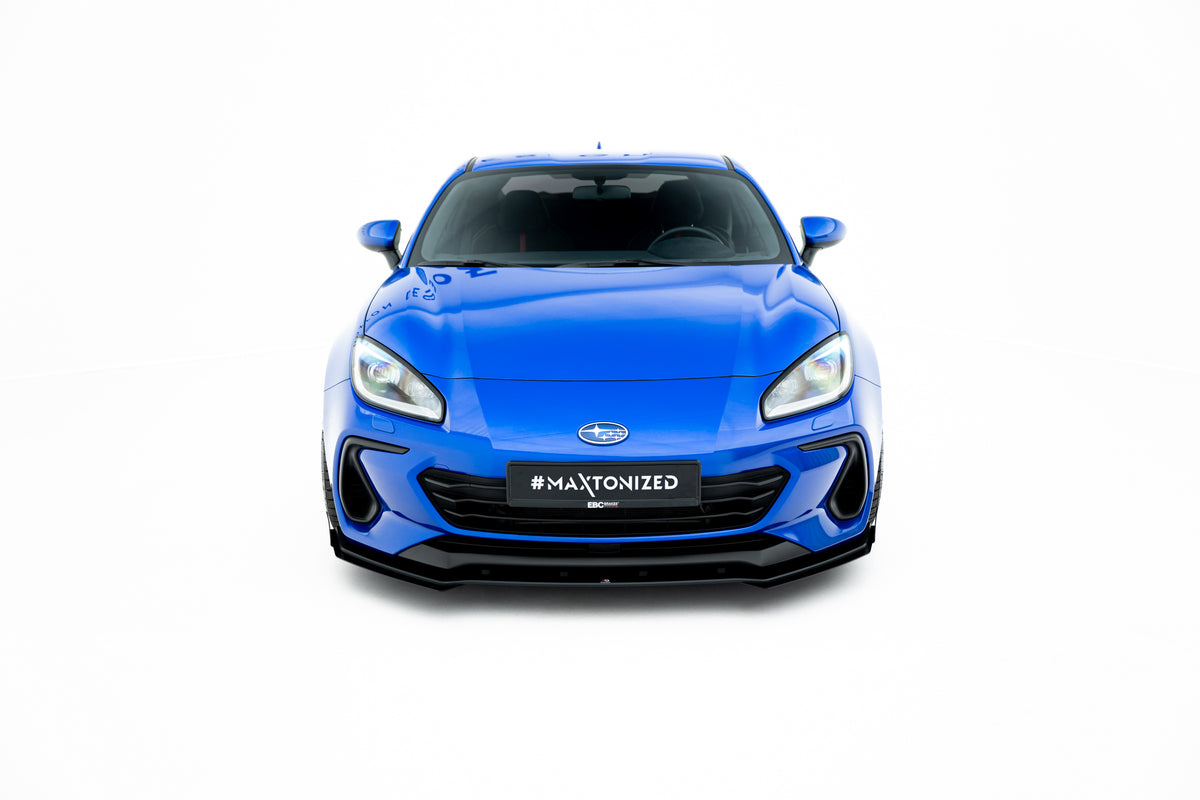 Front Stoßstange Flaps passend für Flaps Subaru BRZ Mk2 schwarz Hochglanz – Ansicht 4