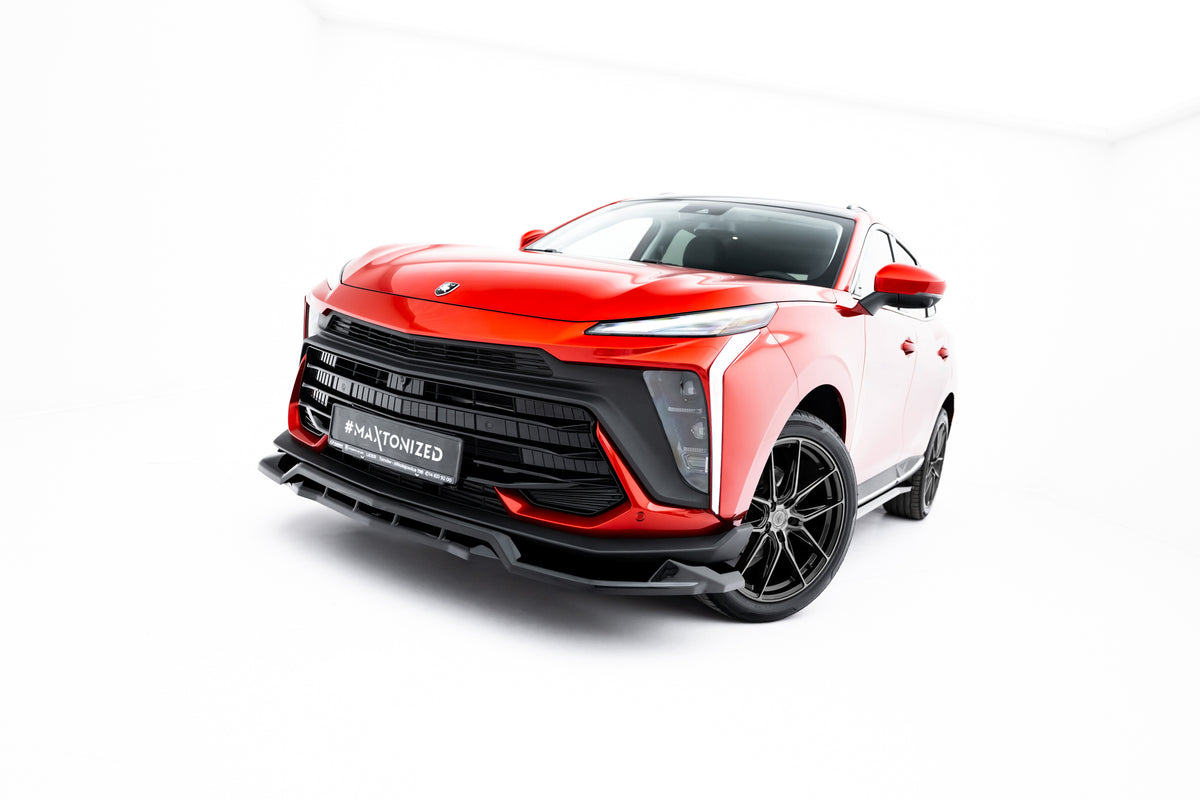 Street+ Spoilerlippe Front Ansatz passend für Forthing T-Five Mk1 schwarz Hochglanz – Ansicht 2