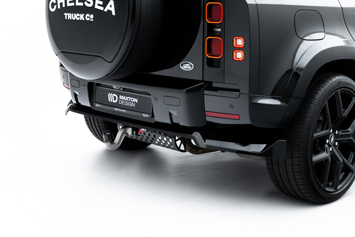 Street+ Mittlerer Diffusor RACE passend für Land Rover Defender Mk4 schwarz Hochglanz – Ansicht 5