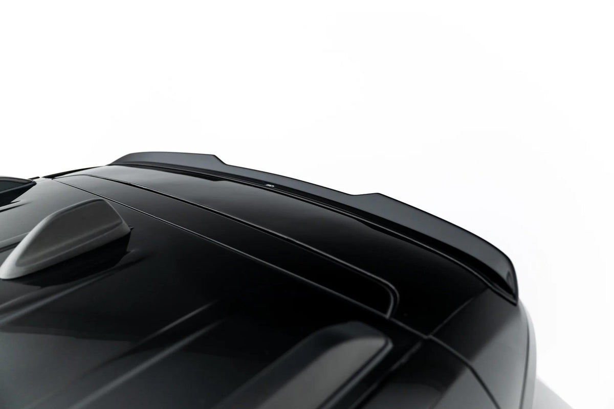 Heckspoiler Lippe Jeep Grand Cherokee L Mk5 schwarz Hochglanz – Ansicht 2