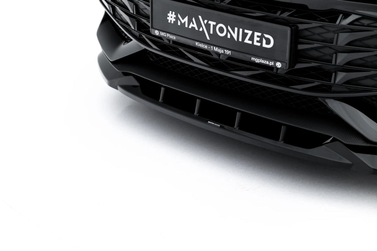 Street+ Spoilerlippe Front Ansatz V.1 passend für MG 3 Mk1 schwarz Hochglanz – Ansicht 4