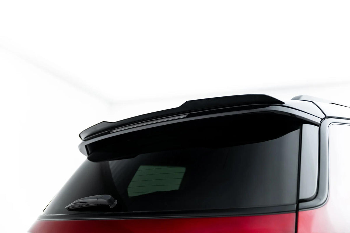 Heckspoiler Lippe Jeep Grand Cherokee L Mk5 schwarz Hochglanz – Ansicht 1