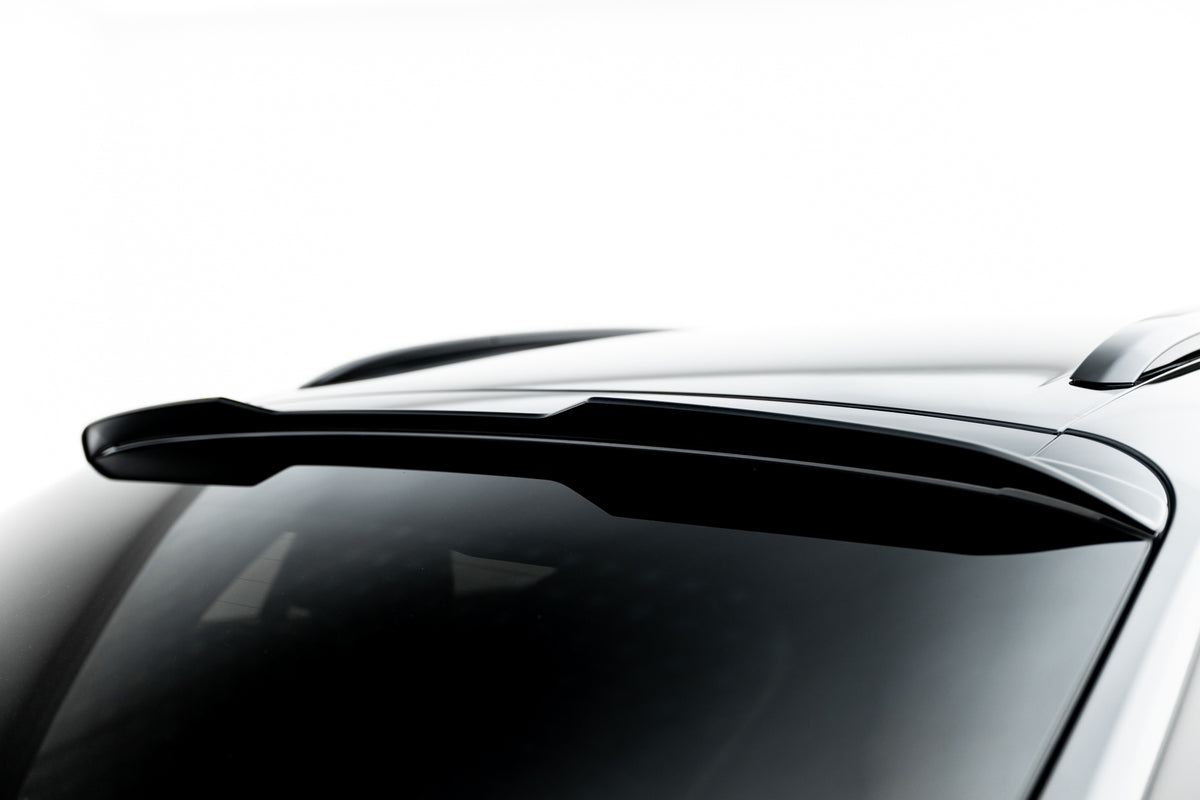 Höher Heckspoiler Lippe Porsche Macan EV Mk1 schwarz Hochglanz – Ansicht 2