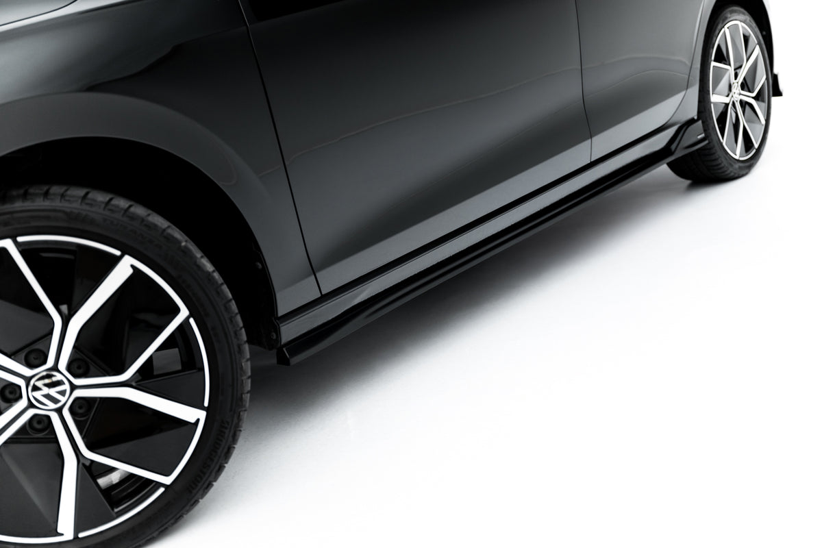 Street+ Seitenschweller Leisten passend für VW Golf Hatchback Mk8 Facelift schwarz Hochglanz – Ansicht 2