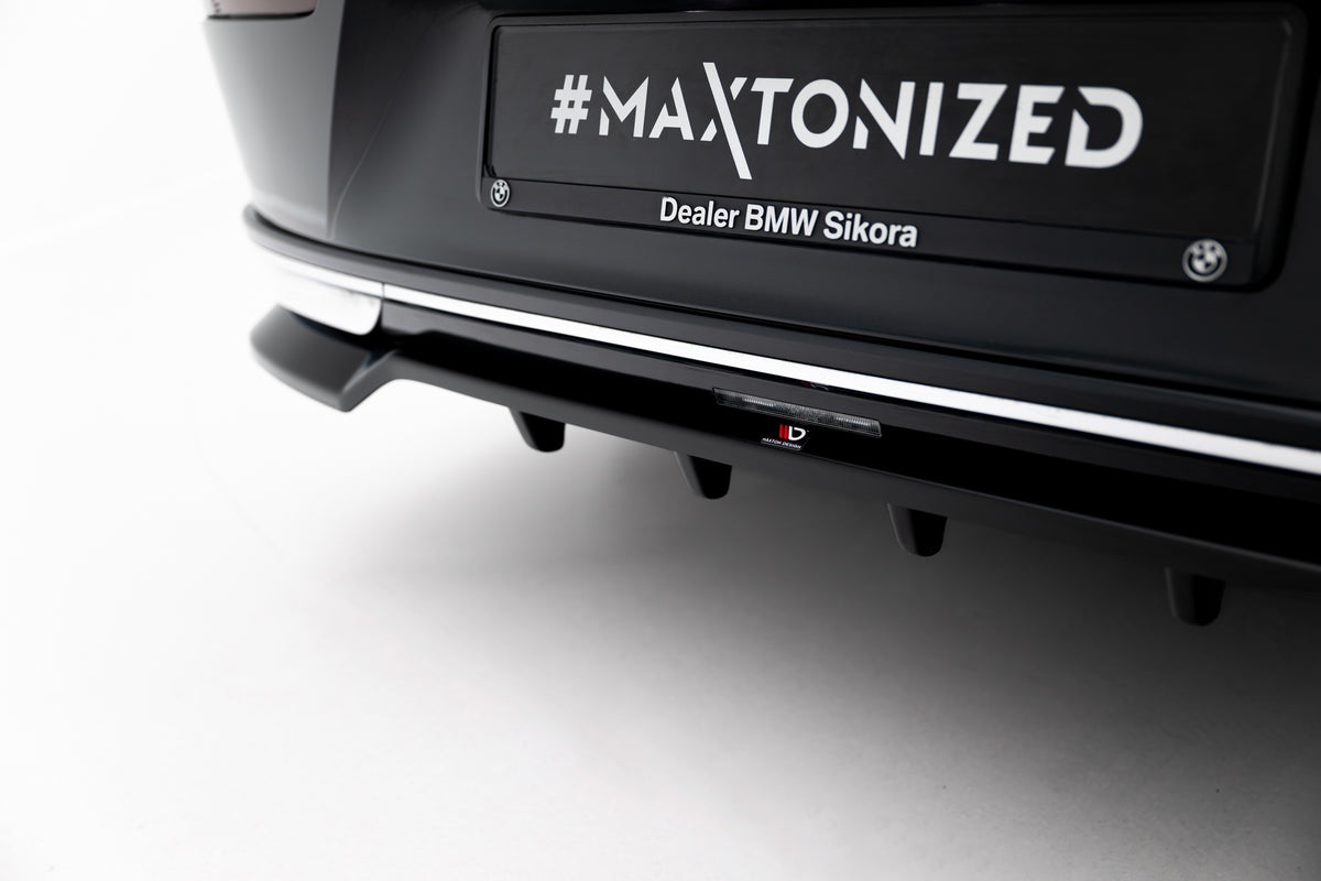 Street+ Mittlerer Diffusor RACE passend für BMW 7 G70 schwarz Hochglanz – Ansicht 4