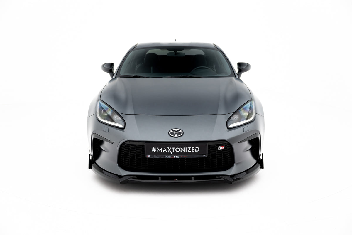 Street+ Spoilerlippe Front Ansatz V.1 + Flaps passend für Toyota GR86 Mk1 – Ansicht 1