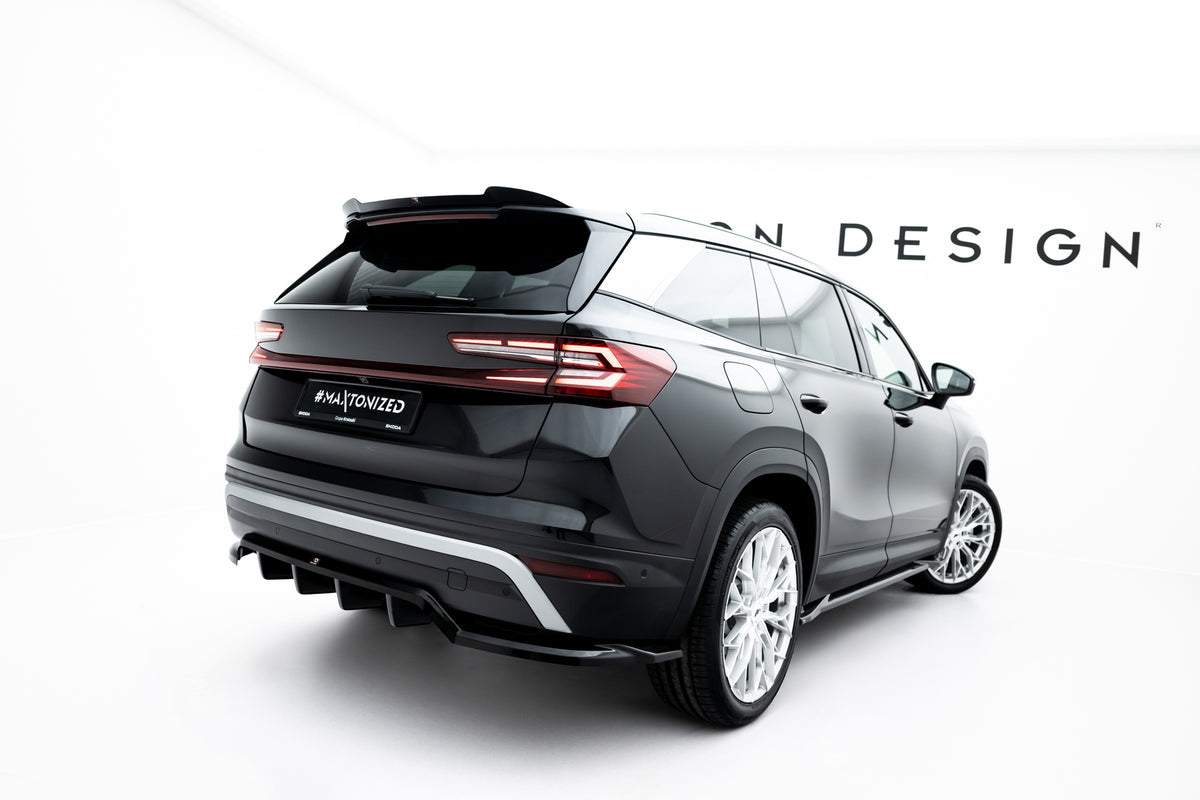 Heckspoiler Lippe Skoda Kodiaq RS Mk2 schwarz Hochglanz – Ansicht 3