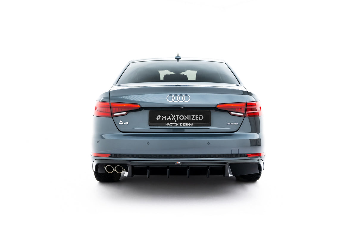 Diffusor Heck Ansatz V.2 passend für Audi A4 S-Line Limousine / Avant B9 – Ansicht 7