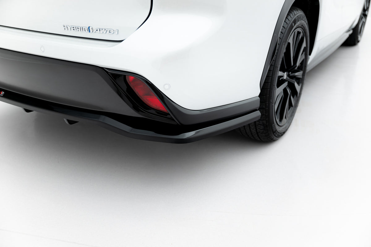 Street+ Mittlerer Diffusor RACE passend für Toyota Highlander Mk4 schwarz Hochglanz – Ansicht 5