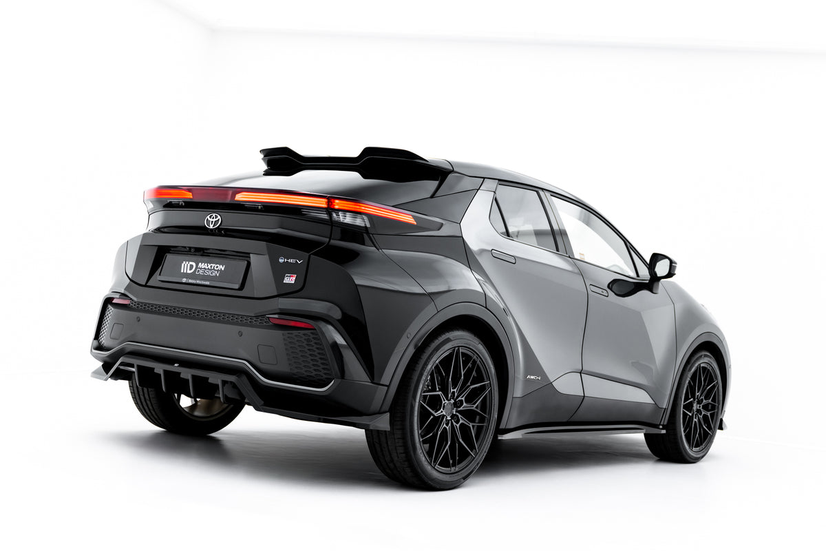 Street+ Mittlerer Diffusor RACE passend für Toyota C-HR Mk2 schwarz Hochglanz – Ansicht 1