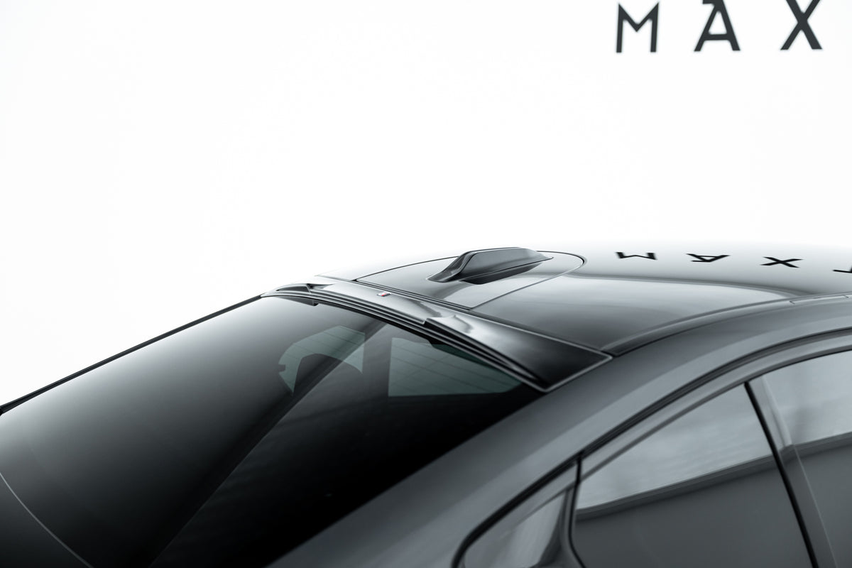 Heckscheiben Spoiler passend für BMW M5 Limousine G90 schwarz Hochglanz – Ansicht 4