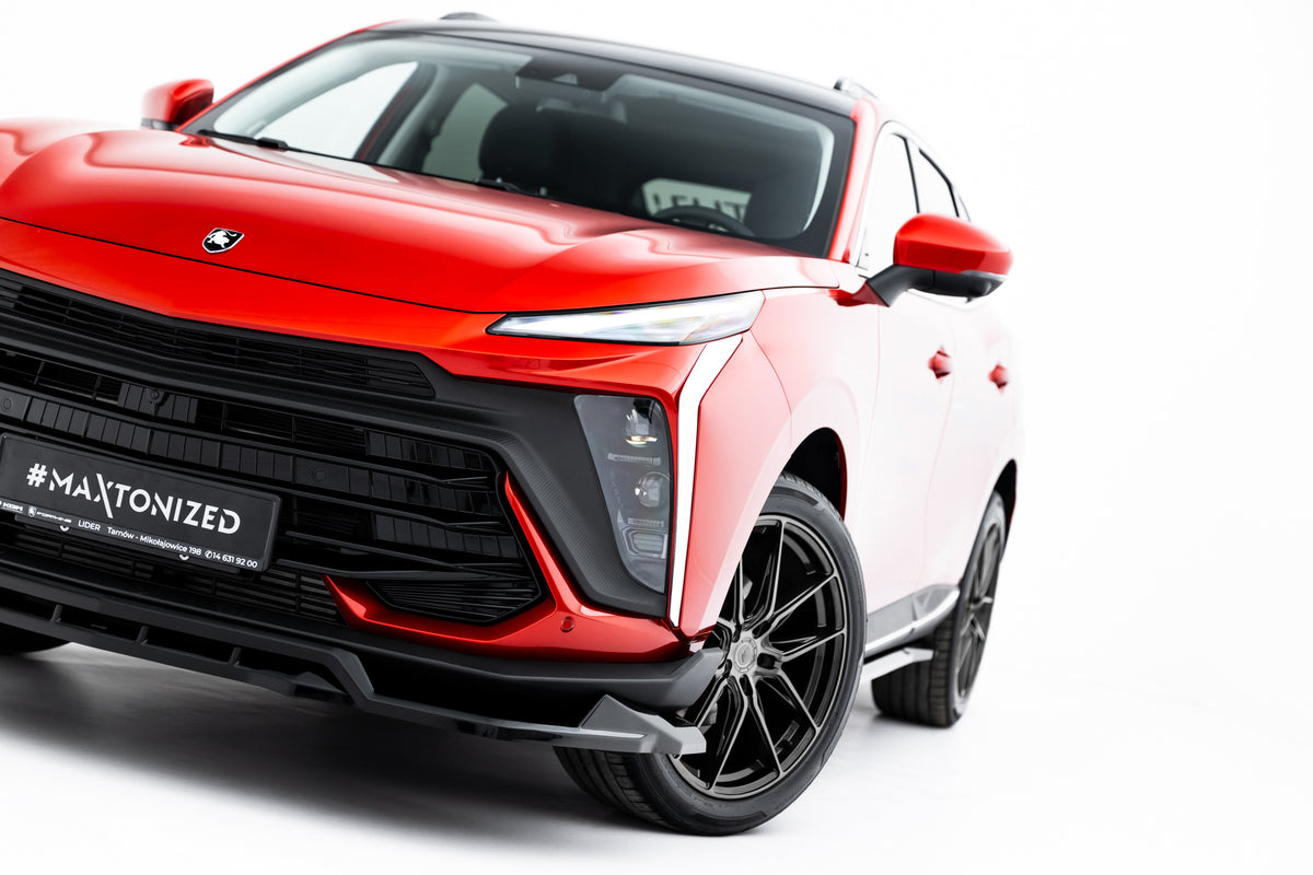Street+ Spoilerlippe Front Ansatz passend für Forthing T-Five Mk1 schwarz Hochglanz – Ansicht 5