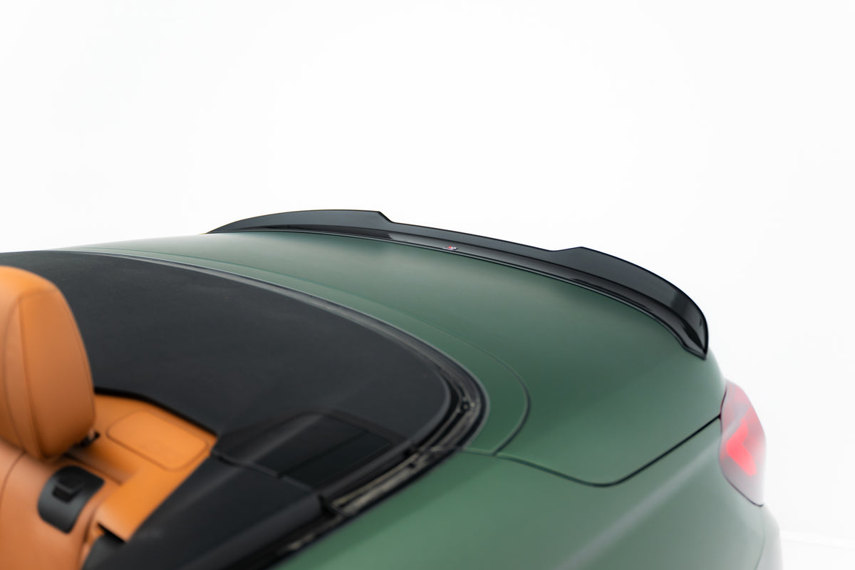 Heckspoiler Lippe BMW 4er Cabrio F33 schwarz Hochglanz – Ansicht 1