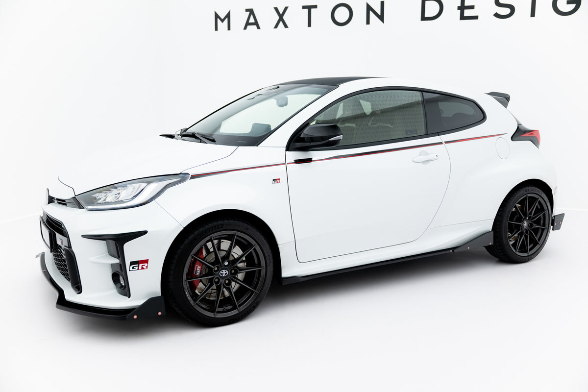 Street+ Seitenschweller Leisten V.2 passend für + Flaps passend für Toyota GR Yaris Mk4 – Ansicht 1