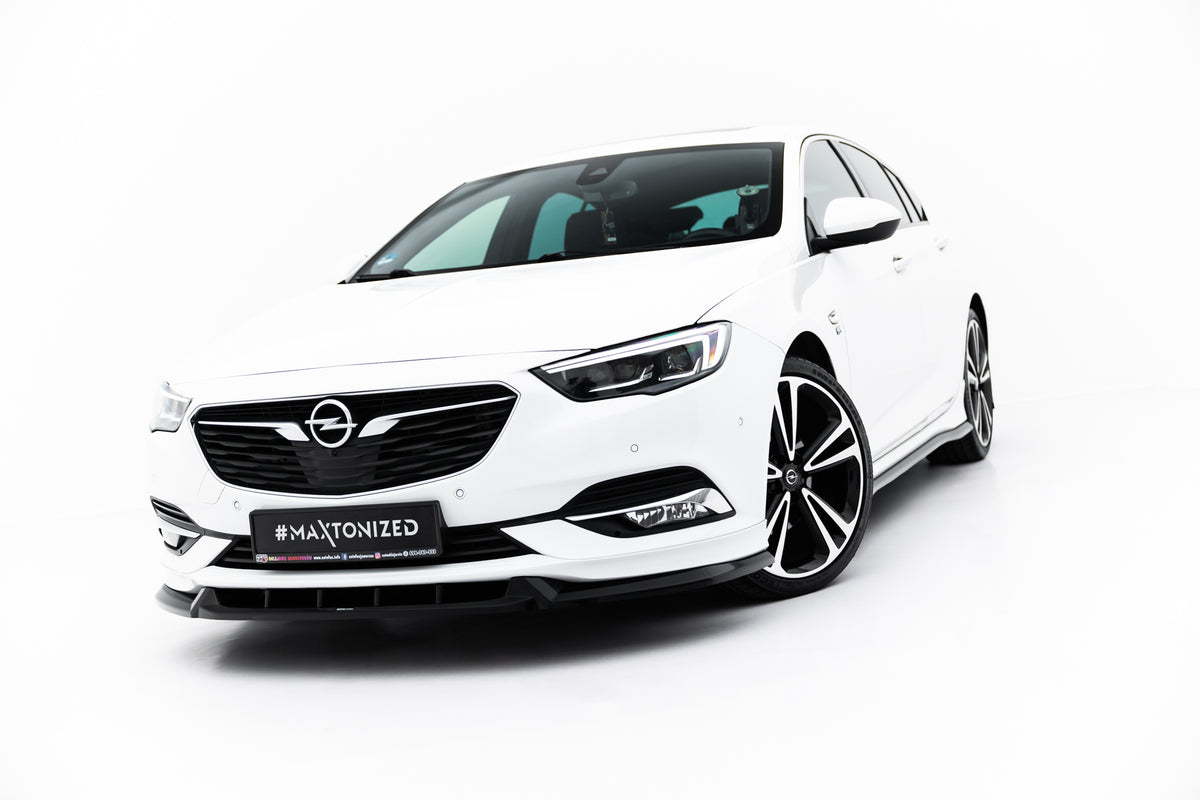 Street+ Spoilerlippe Front Ansatz passend für Opel Insignia OPC-Line Mk2 schwarz Hochglanz – Ansicht 6