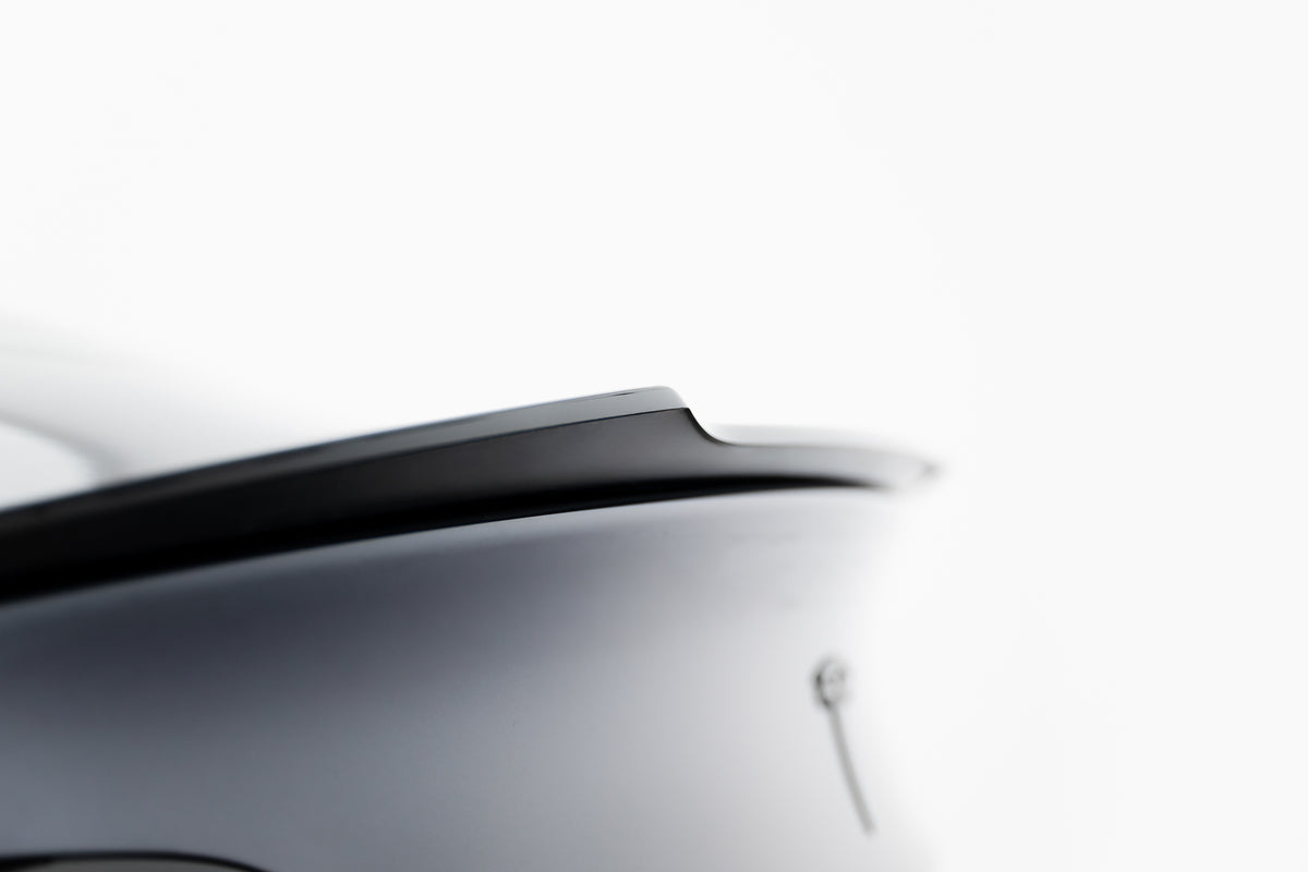 Heckspoiler Lippe Tesla Model 3 schwarz Hochglanz – Ansicht 5