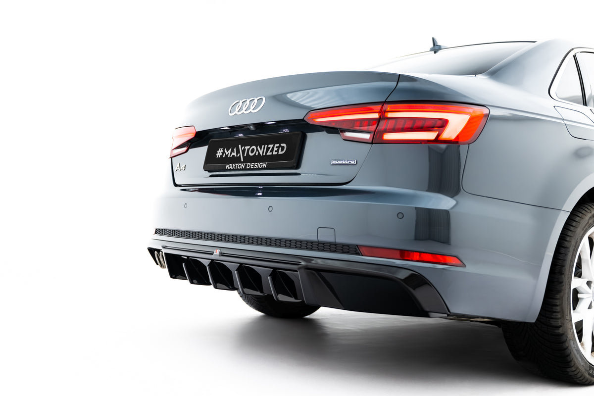Diffusor Heck Ansatz V.2 passend für Audi A4 S-Line Limousine / Avant B9 – Ansicht 6