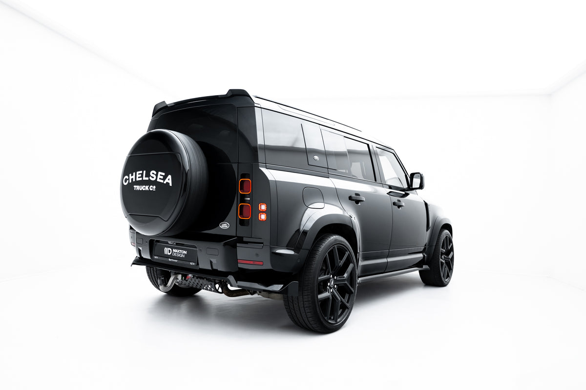 Street+ Mittlerer Diffusor RACE passend für Land Rover Defender Mk4 schwarz Hochglanz – Ansicht 7