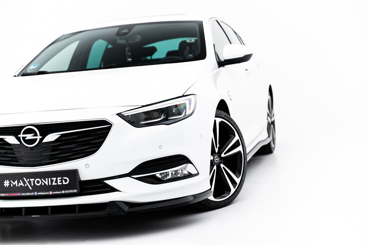Street+ Spoilerlippe Front Ansatz passend für Opel Insignia OPC-Line Mk2 schwarz Hochglanz – Ansicht 5