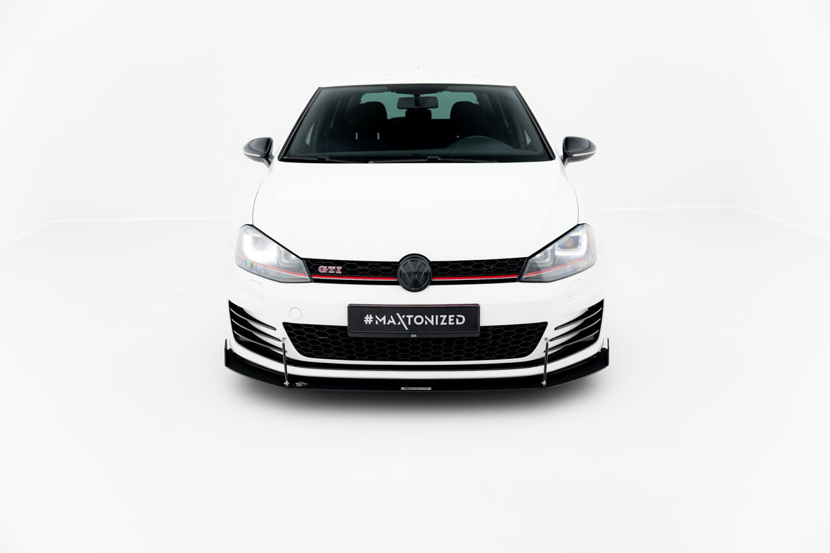 Front Sport Diffusor VW Golf GTI / GTD Mk7 – Ansicht 1
