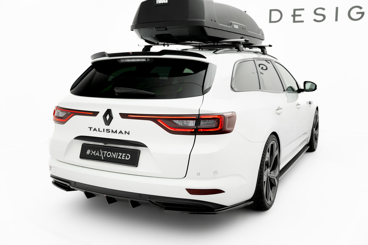 Heckspoiler Lippe Renault Talisman Grandtour schwarz Hochglanz – Ansicht 3