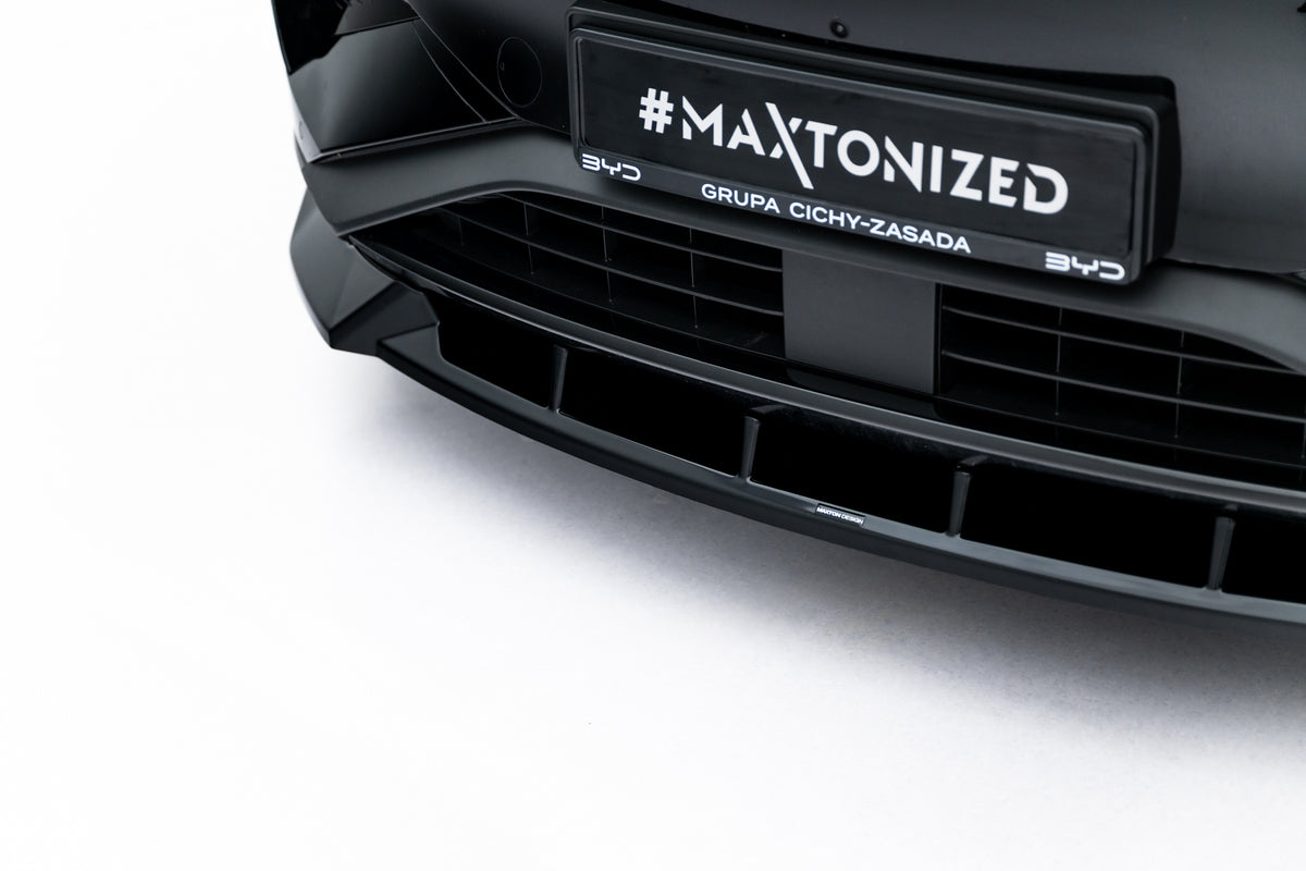 Street+ Spoilerlippe Front Ansatz passend für BYD Sealion 7 Mk1 schwarz Hochglanz – Ansicht 5