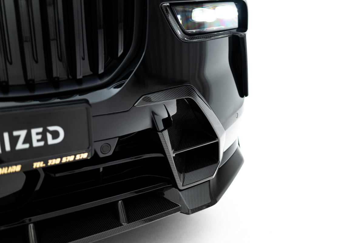 Prepreg Carbon Front Bumper Side Vents BMW X7 M-Paket G07 Facelift – Ansicht 4