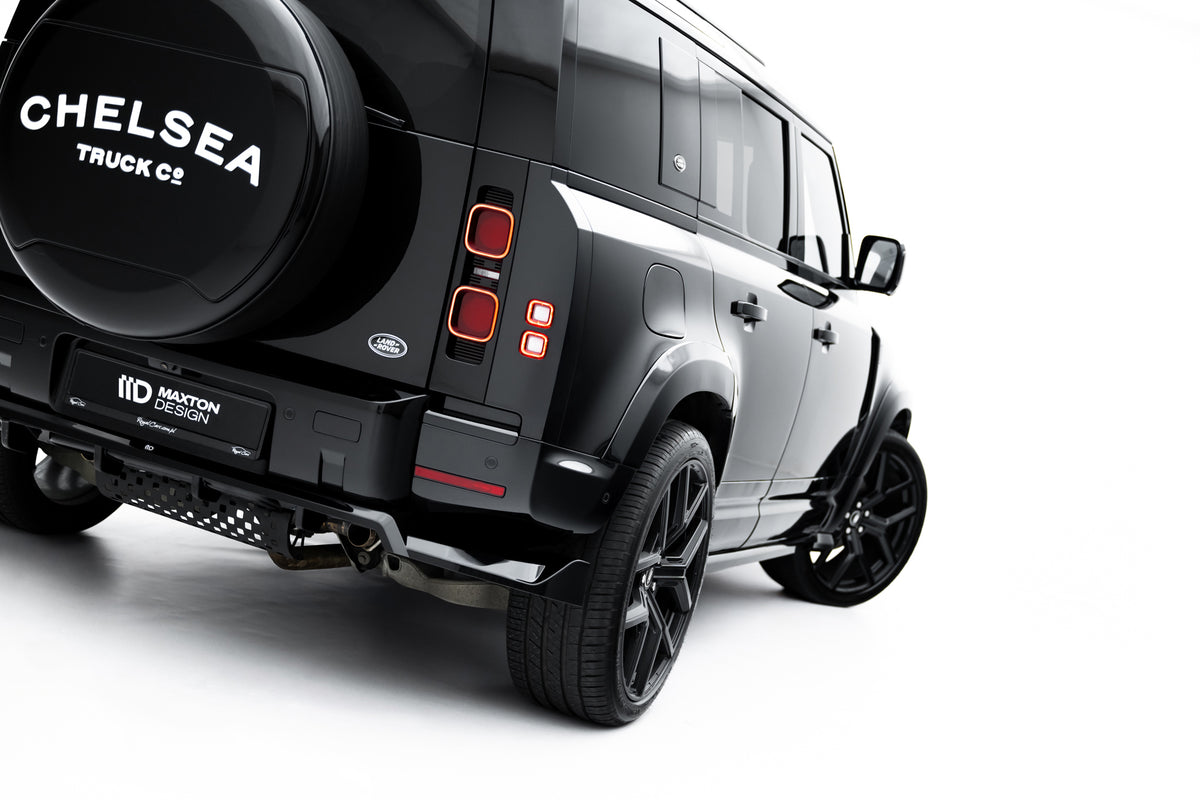 Street+ Mittlerer Diffusor RACE passend für Land Rover Defender Mk4 schwarz Hochglanz – Ansicht 4