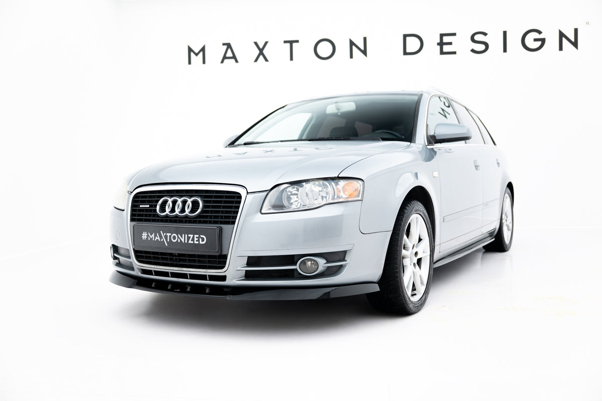 Front Diffuser V.1 Audi A4 B7 schwarz Hochglanz – Ansicht 3