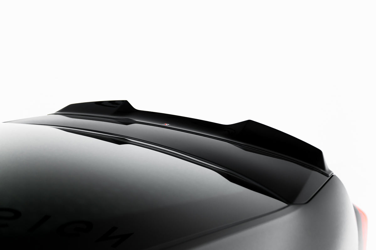 Heckspoiler Lippe 3D Skoda Superb Standard / Sportline Limousine Mk4 schwarz Hochglanz – Ansicht 3