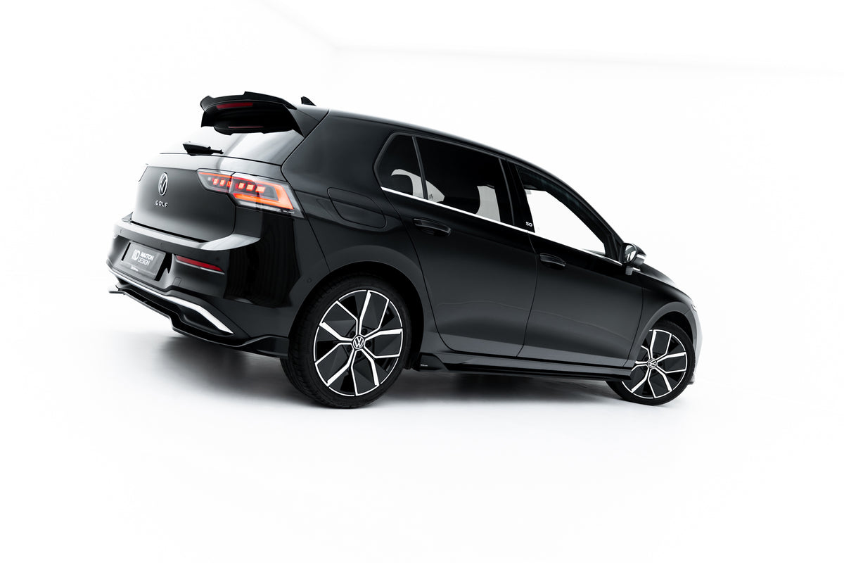 Street+ Seitenschweller Leisten passend für VW Golf Hatchback Mk8 Facelift schwarz Hochglanz – Ansicht 4