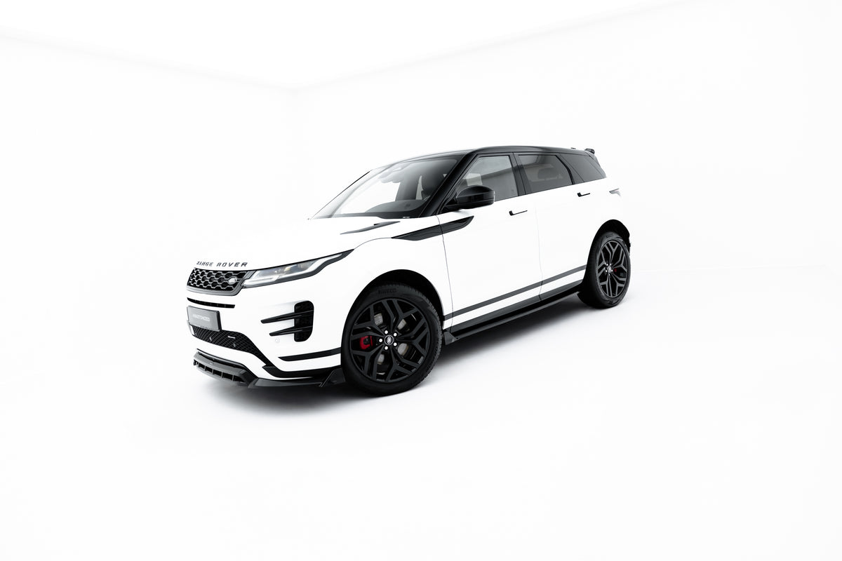 Street+ Seitenschweller Leisten passend für Land Rover Range Rover Evoque Dynamic Mk2 schwarz Hochglanz – Ansicht 3
