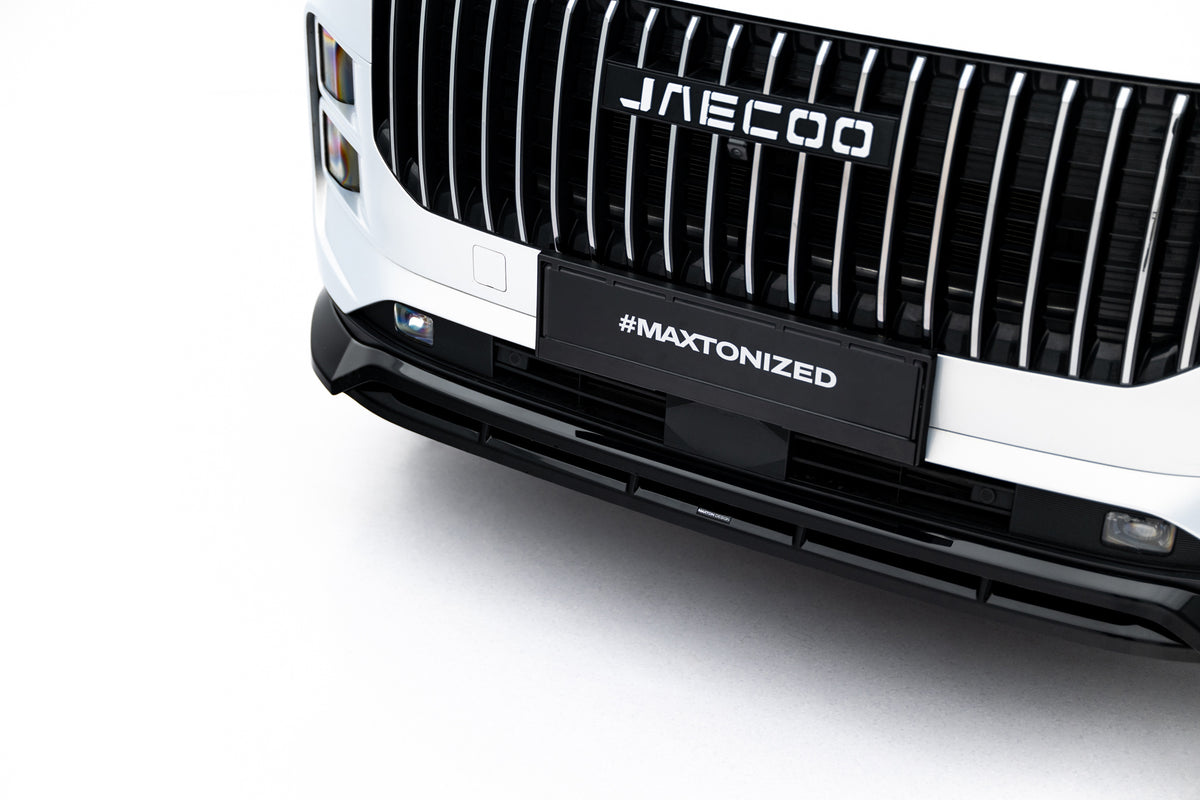 Street+ Spoilerlippe Front Ansatz passend für Jaecoo 7 Mk1 schwarz Hochglanz – Ansicht 5